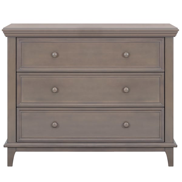 Shop Kolcraft Transitional 3drawer Grey Dresser Overstock 10002092