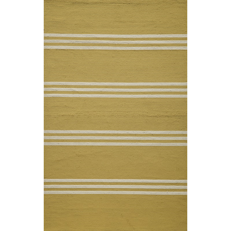 Momeni Veranda Hand Hooked Contemporary Striped Indoor Outdoor Rug