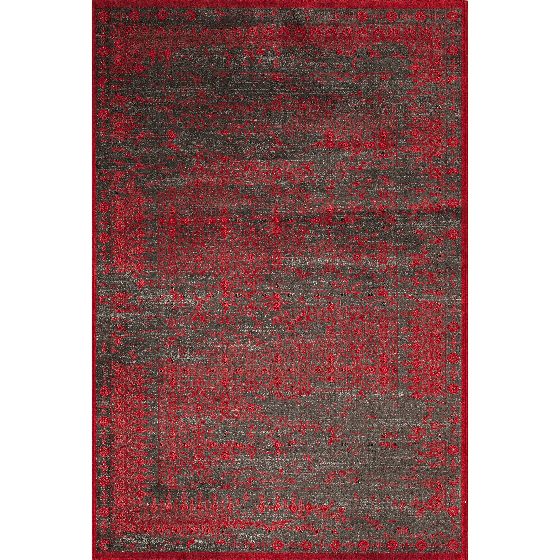 Shop Momeni Vogue Red Rug 5' X 7'6 Free Shipping Today Overstock