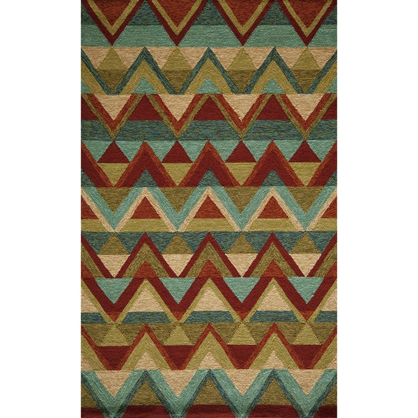 Momeni Veranda Multicolor Aztec Chevron Indoor Outdoor Rug Momeni Veranda Multicolor Aztec Chevron Indoor Outdoor Rug Multi 8 X 10 Free Shipping Today 10002398