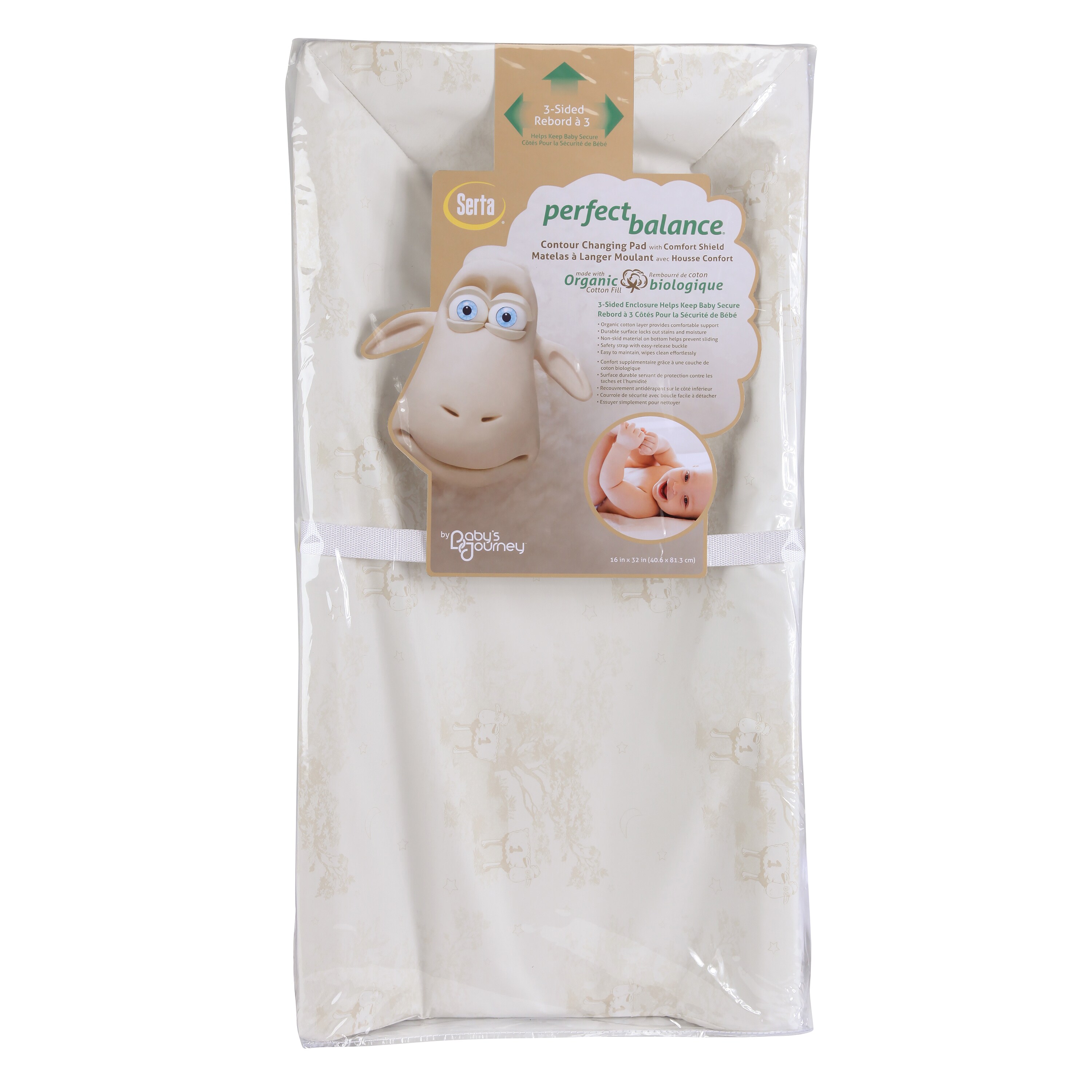 serta changing table pad