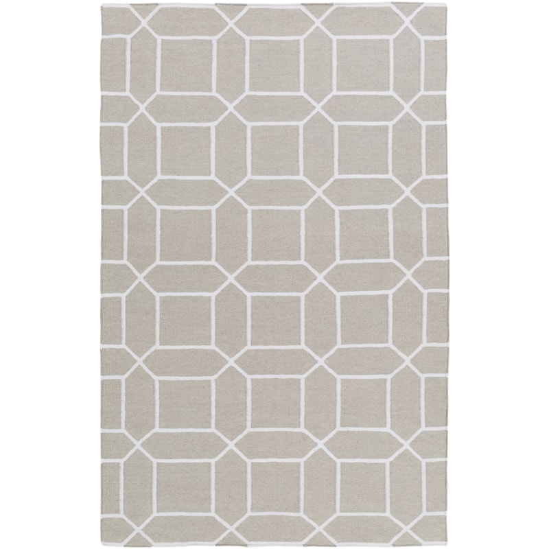 Hand-Woven Rodolfo Geometric Pattern Indoor/Outdoor Area Rug
