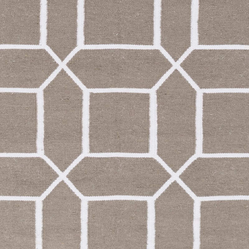 Hand-Woven Rodolfo Geometric Pattern Indoor/Outdoor Area Rug