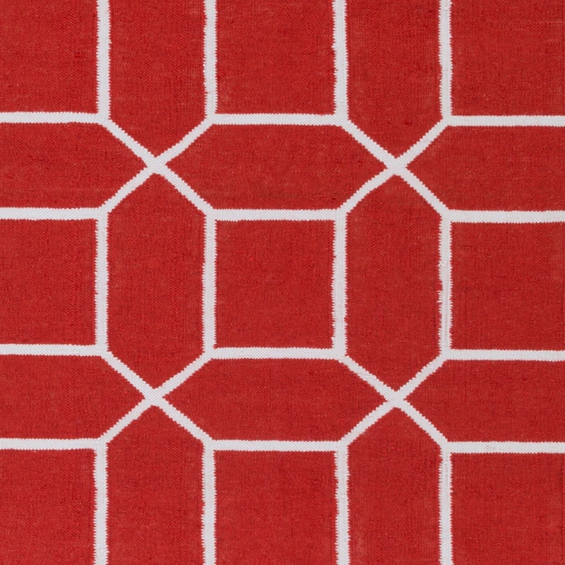 Hand-Woven Rodolfo Geometric Pattern Indoor/Outdoor Area Rug