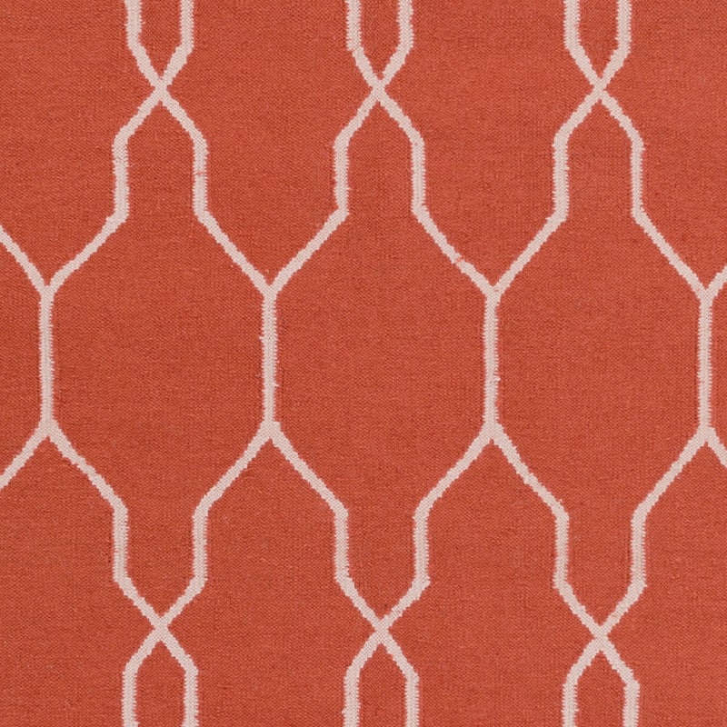 Hand-Woven Terrell Lattice Pattern Indoor/Outdoor Area Rug