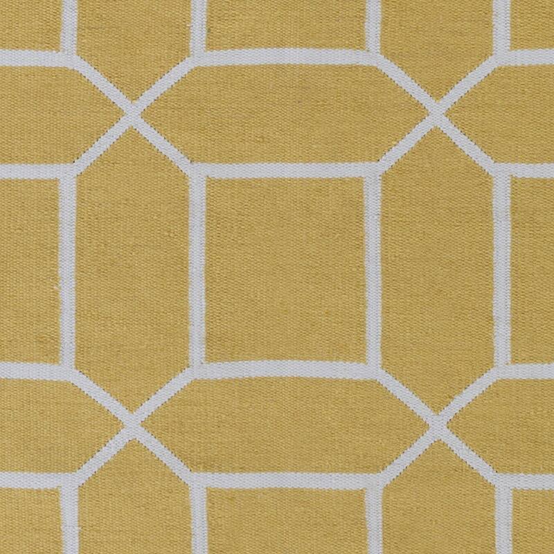 Hand-Woven Rodolfo Geometric Pattern Indoor/Outdoor Area Rug
