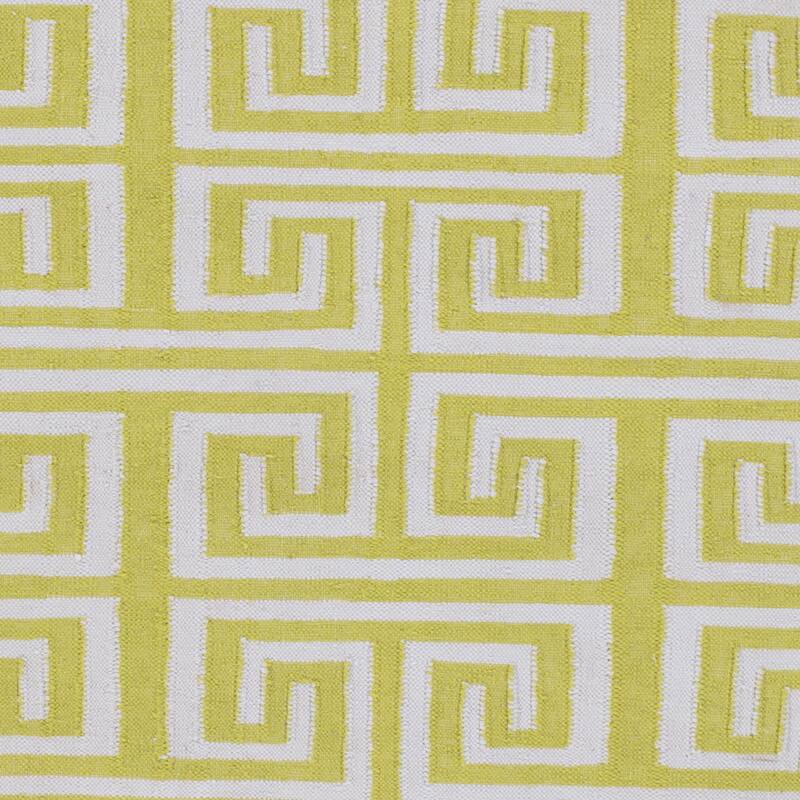 Hand-Woven Solomon Geometric Pattern Indoor/Outdoor Area Rug
