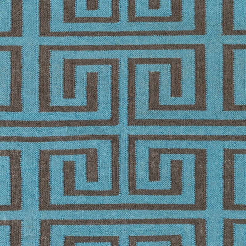 Hand-Woven Solomon Geometric Pattern Indoor/Outdoor Area Rug