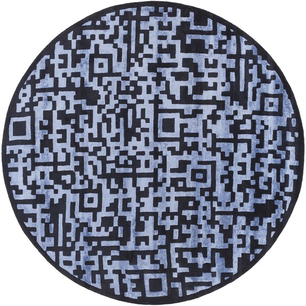 Hand-Tufted Joel Abstract New Zealand Wool Area Rug