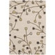 preview thumbnail 179 of 196, Sakura Handmade Transitional Floral Wool Area Rug 2' x 3' - Cream - Runner/Rectangle