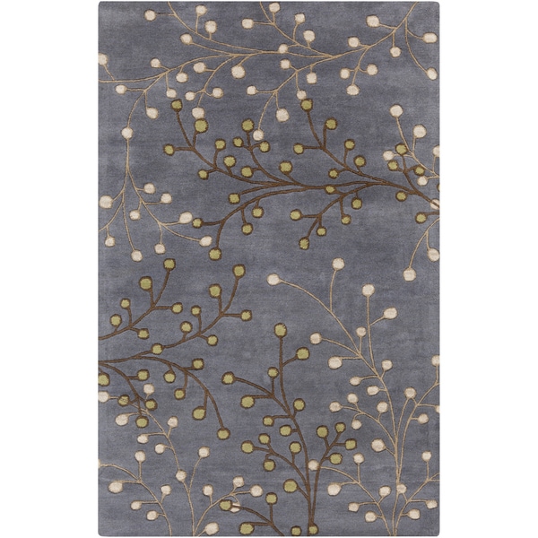 Hand-Tufted Ace Contemporary Wool Area Rug