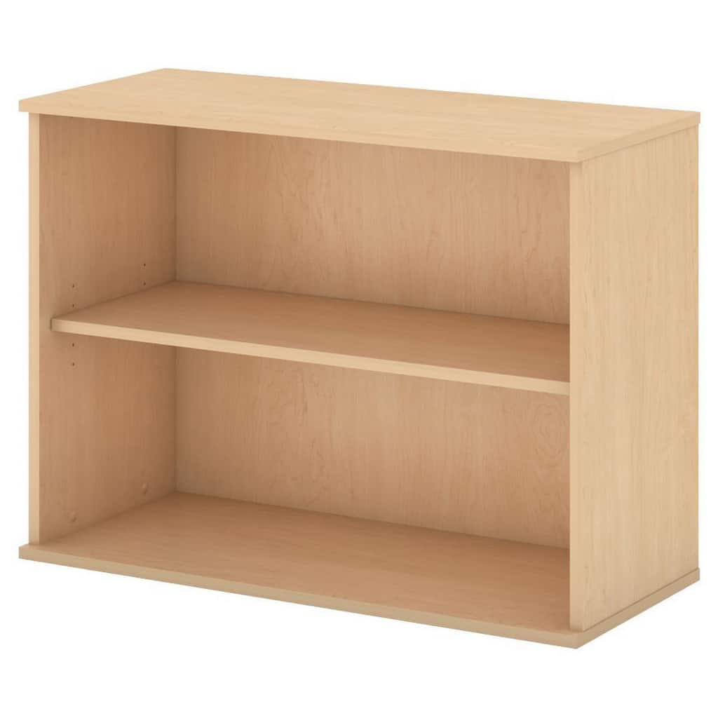 Adjustable 2-shelf Bookcase - 29"h x 35.75"w x 15.50"d