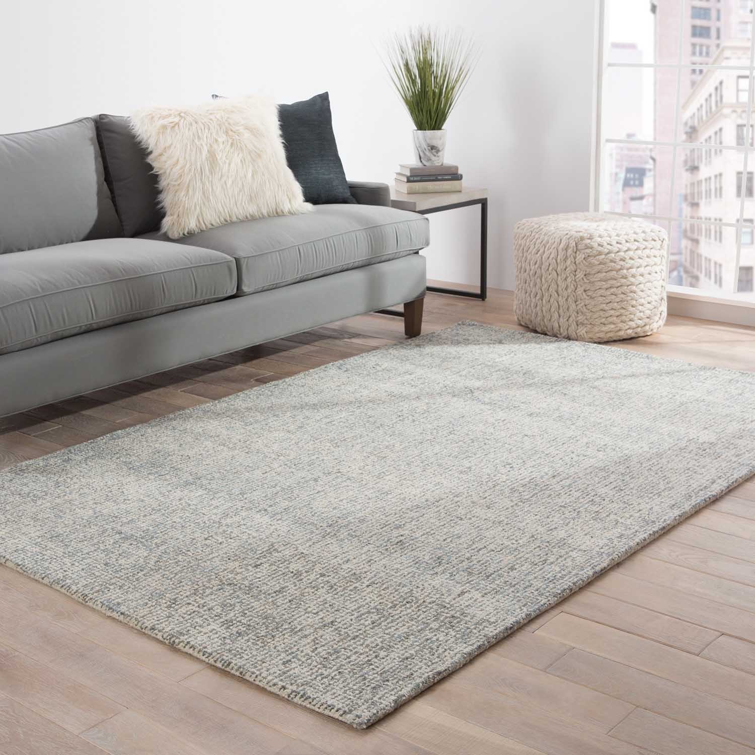 Shop Richmond Handmade Solid White Light Blue Area Rug 9 X 12 8 10 X 11 9 Free Shipping Today Overstock 10003311