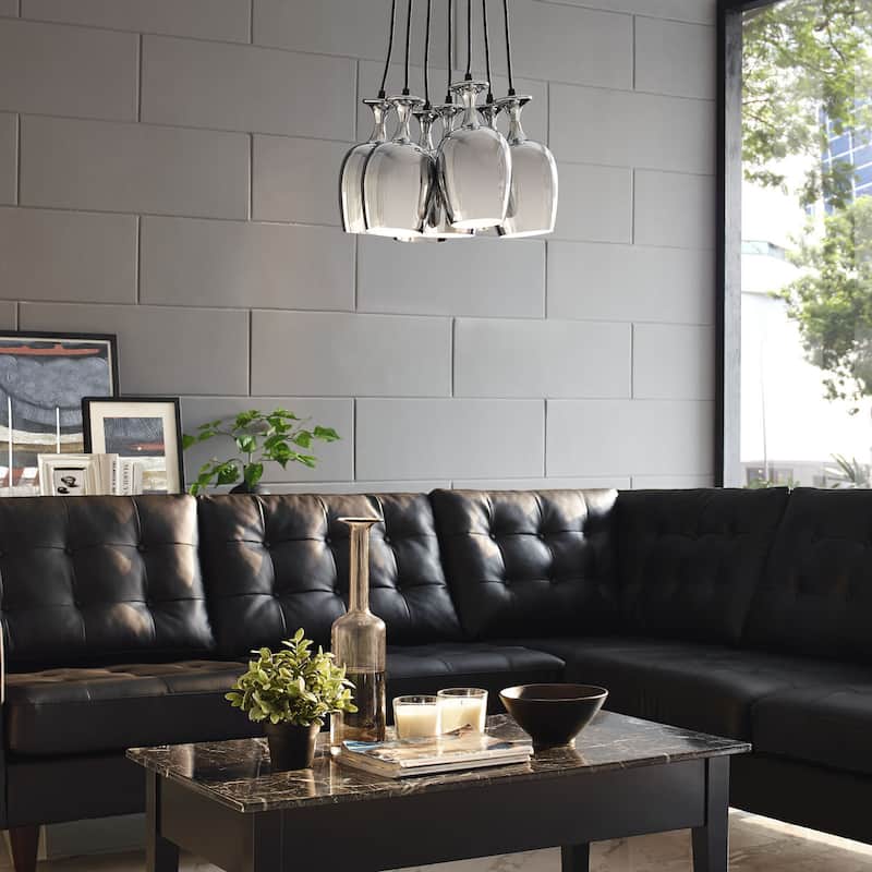 Goodwill Metal Chandelier - Silver