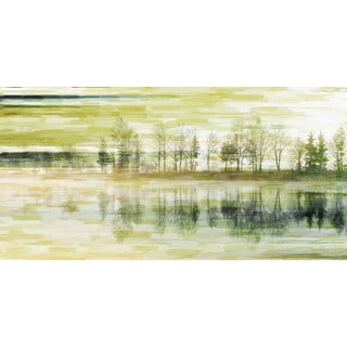 Gallery Direct Kim Coulter 'Green Tree Line I' Canvas Art - 11954292 ...
