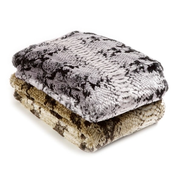 Wild mannered discount faux fur blanket