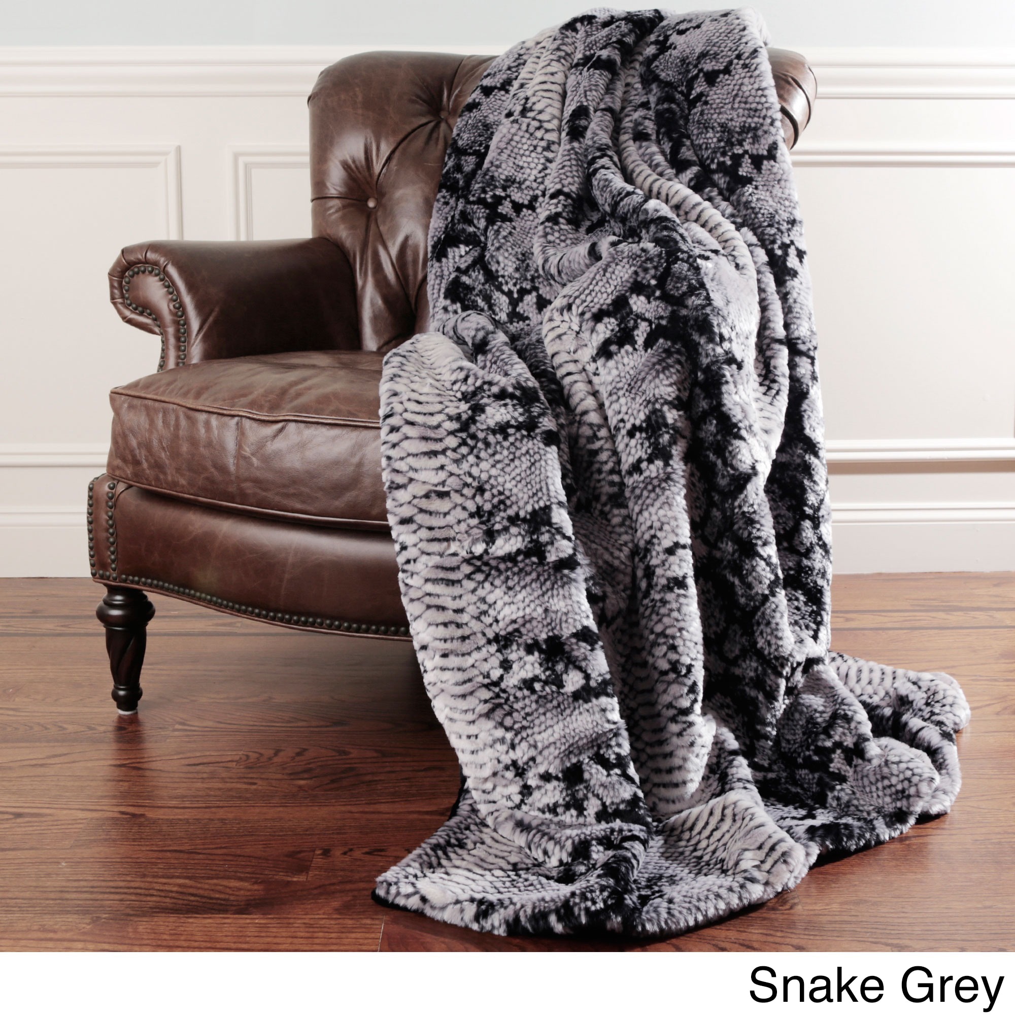 New Wild buy Mannered Faux Fur Blanket