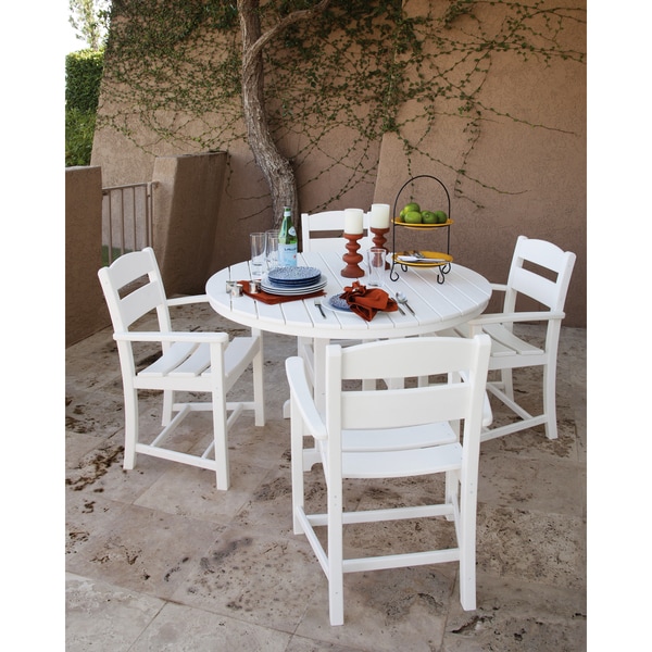 Shop Ivy Terrace Classics 5piece Outdoor Dining Set Free Shipping