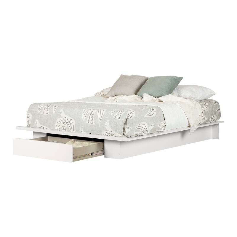 South Shore Holland Platform Bed with drawer