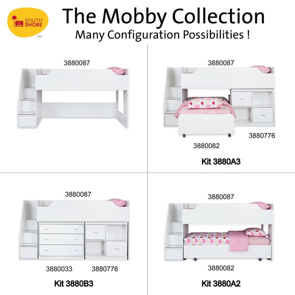 south shore mobby loft bed