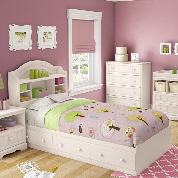 South Shore Savannah Twin Mates Bed