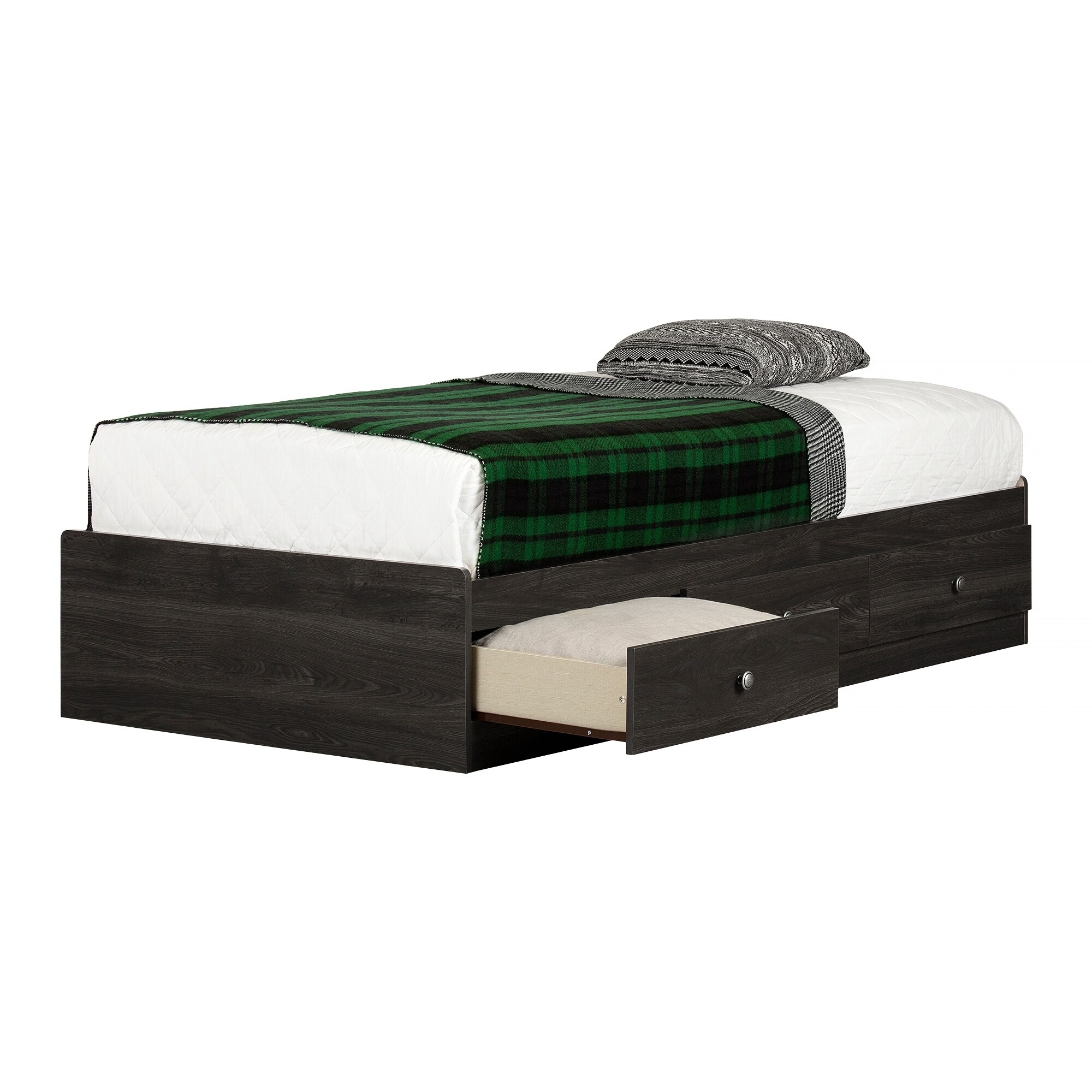 Shop South Shore Zach Mates Bed With 3 Drawers On Sale Free