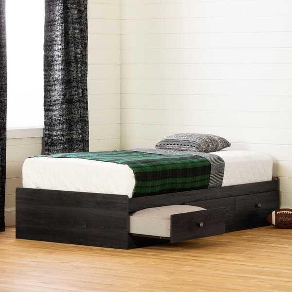 Shop South Shore Zach Mates Bed With 3 Drawers On Sale Free