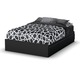 preview thumbnail 3 of 15, South Shore Lounge Full Mates Bed Black