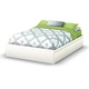 preview thumbnail 5 of 15, South Shore Lounge Full Mates Bed White