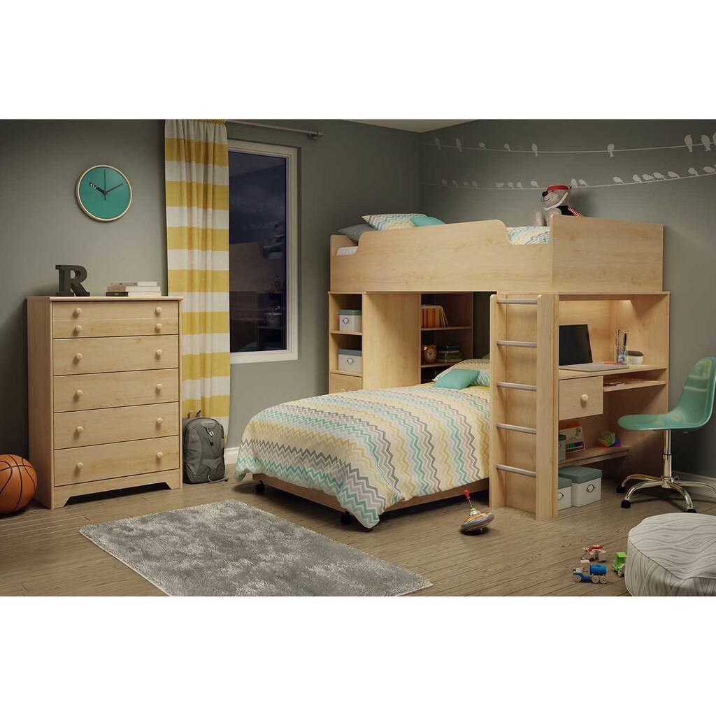 South Shore Logik Twin Loft Bed