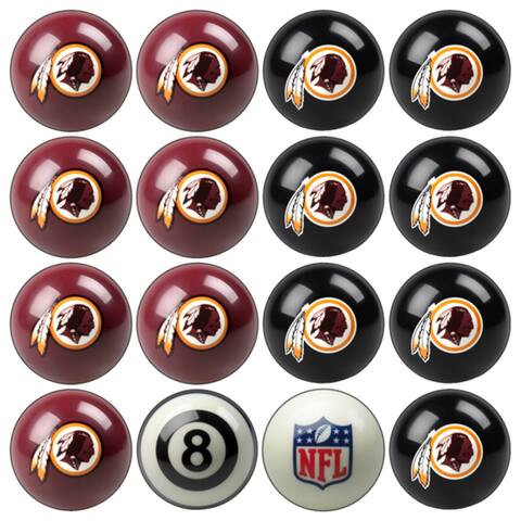 NFL Teams Licensed Football Billiard Balls (Complete Set of 16 Balls)