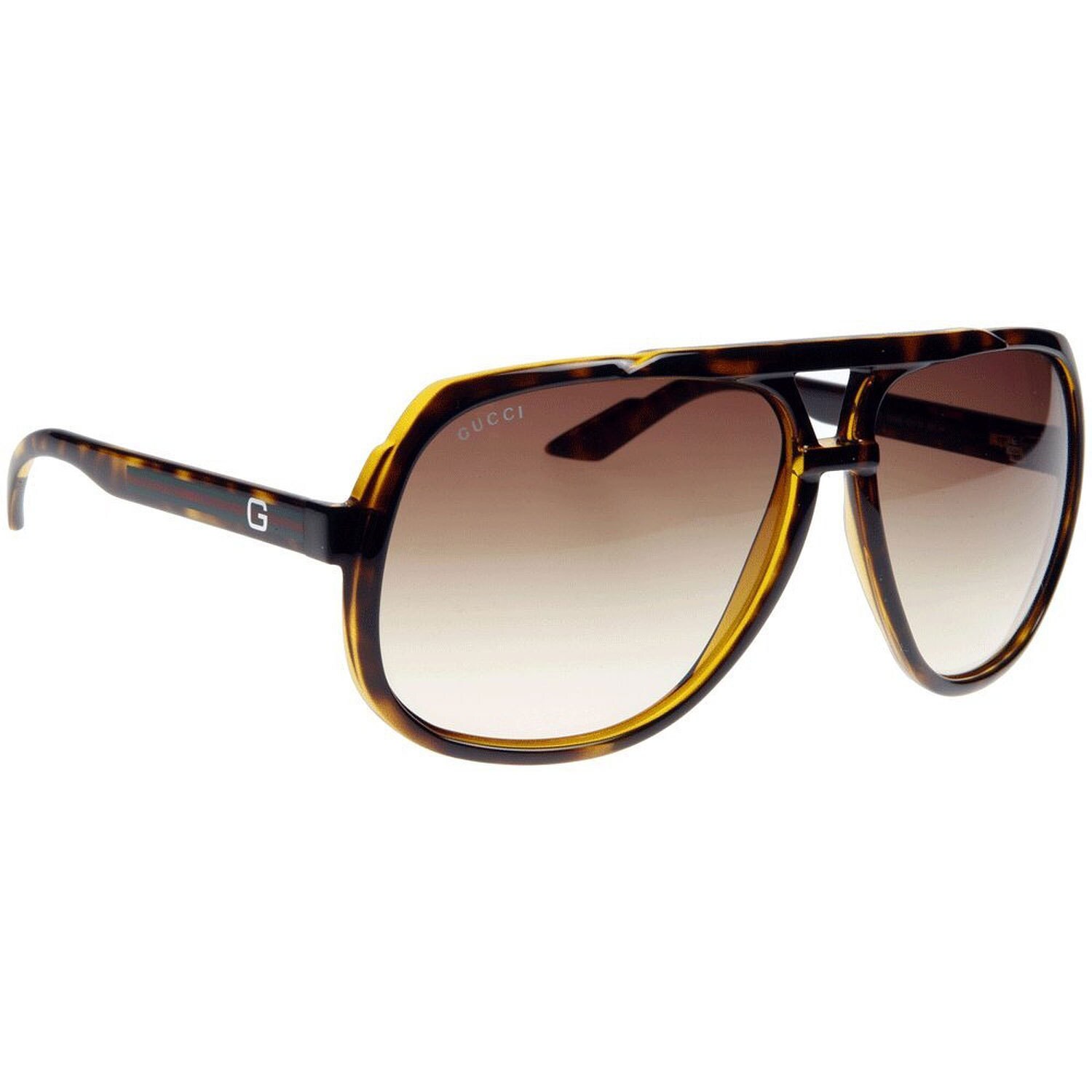 gucci plastic aviator sunglasses