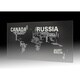 preview thumbnail 4 of 2, Strick & Bolton Rolf Nickel World Map Office Desk