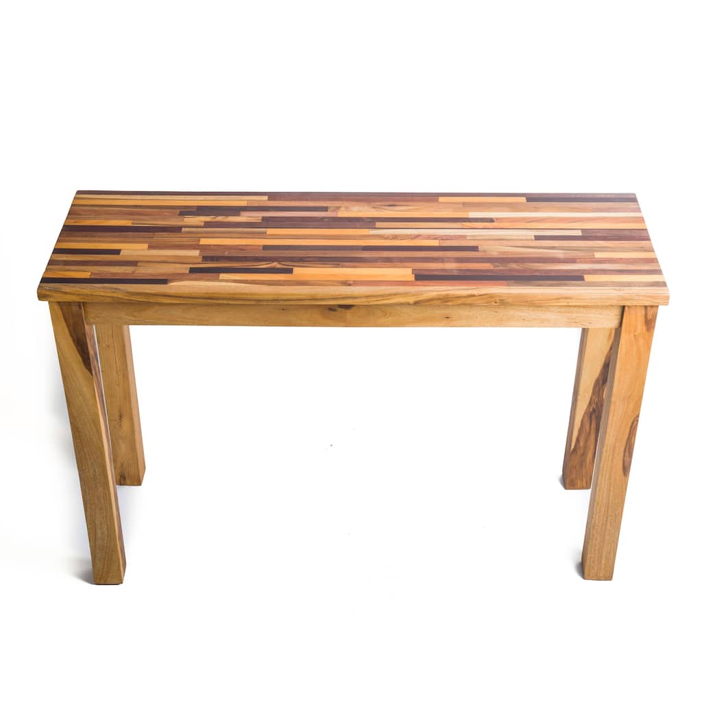 Wide Zebra Console Table (Nicaragua)