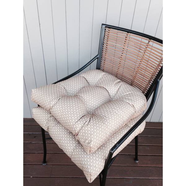 Rattan Indoor / Outdoor Chair Pads (Set of 2) Shopping