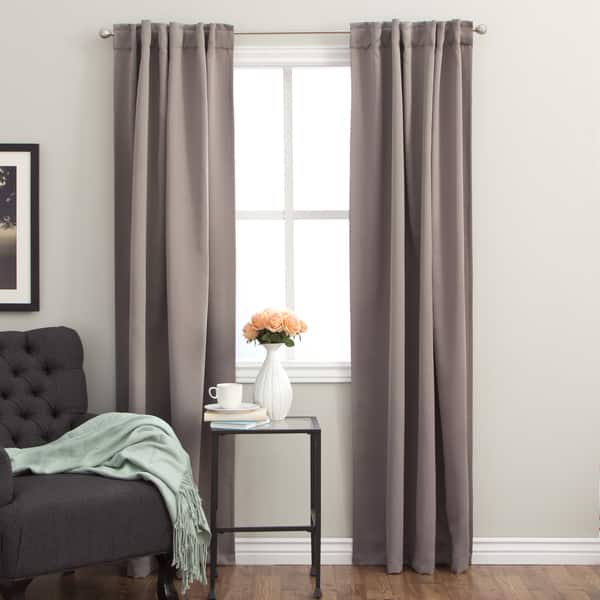 Arlo Blinds Back Tab Blackout Curtains 96 Inch Height Panel Blackout Curtains 96 Inch Height