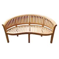 Shop Oxford Garden Essex Curved Bench - Free Shipping 