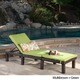 Jamaica Outdoor Chaise Lounge with Cushion by Christopher Knight Home - Thumbnail 2