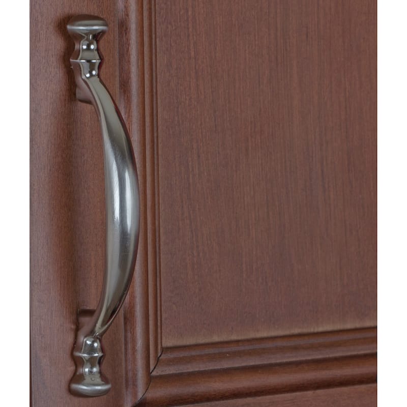 GlideRite 3-inch Satin Nickel Arch Cabinet Pull (Pack of 10 or 25)