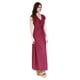 24/7 Comfort Apparel Women's Vibrant Floral Print Maxi Dress ...