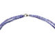 preview thumbnail 3 of 2, DaVonna Sterling Silver Blue Tanzanite and White Cultured Pearl Necklace