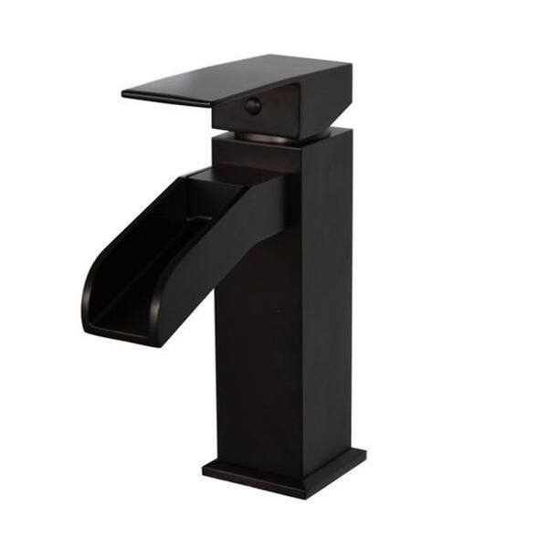 Shop Belle Foret Single Hole Mid Arc Bathroom Faucet Overstock