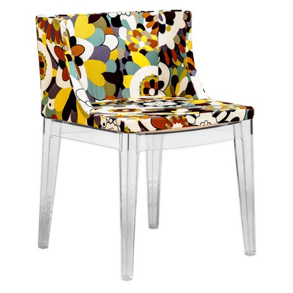Mod Made Acrylic Fl Accent Dining Side Chair Ships To Acrylic Fl Accent Dining Side Chair
