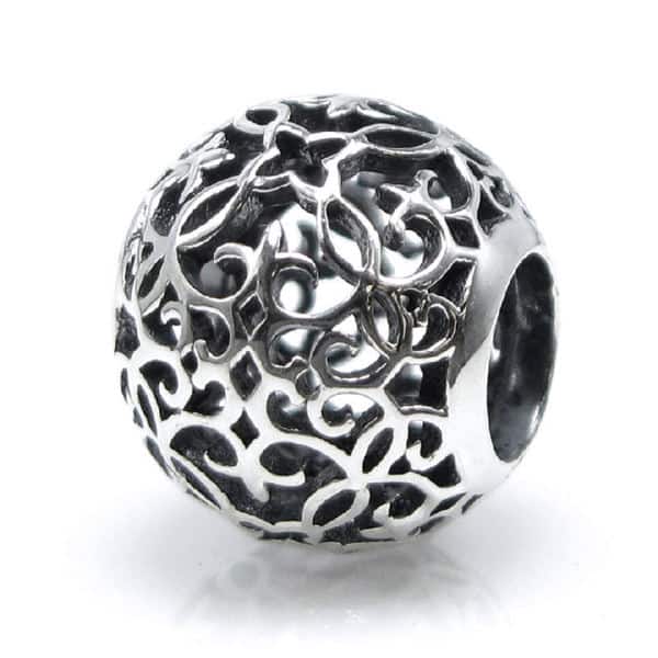 Queenberry Sterling Silver Backpack European Bead Charm Queenberry Sterling Silver Backpack European Bead Charm