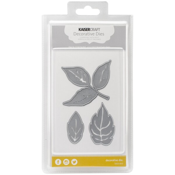 Shop Kaisercraft DiesLeaves 3"X3.5" Free Shipping On Orders Over 45