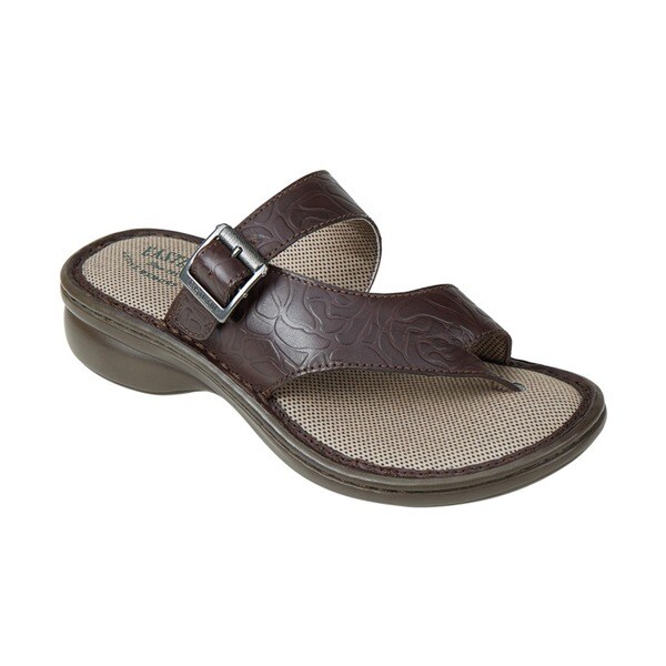 Shop Eastland Women's 'Townsend' Leather Comfort Sandals - Free ...