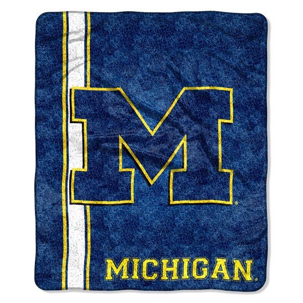 Michigan Sherpa Throw Blanket   17159422   Shopping