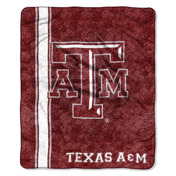 Shop Texas A&M Sherpa Throw Blanket - Overstock - 10011615