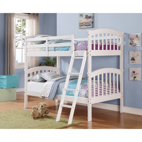 Donco Kids Colombia Twin over Twin Bunk Bed