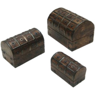 Debrecen 3 piece Nested Pirate Chest Set   17159445  